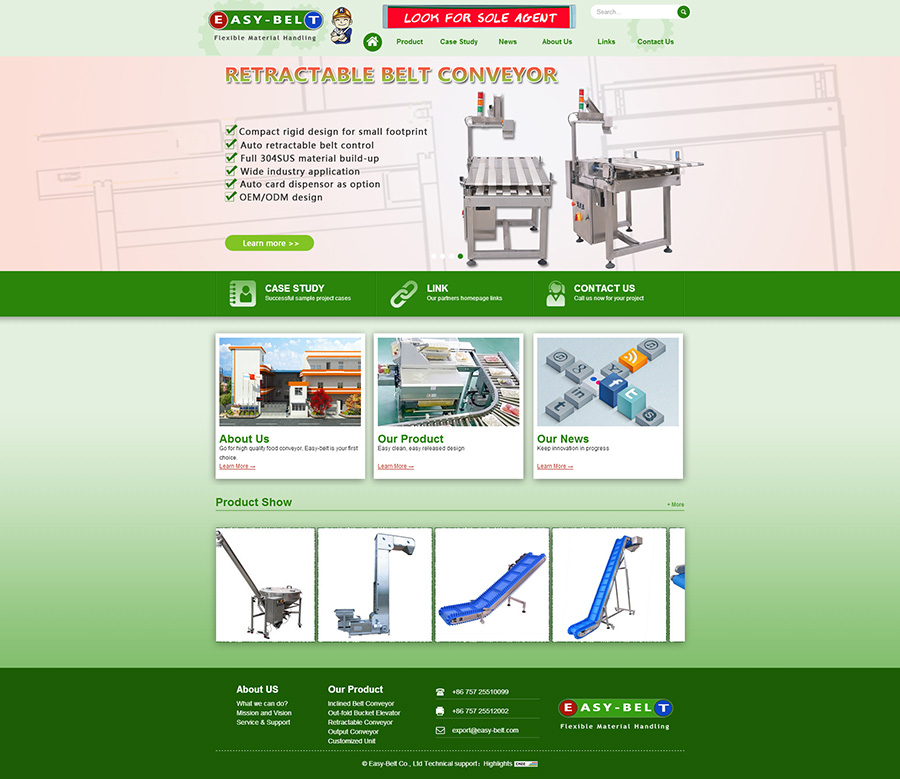 flexible material handling, bucket conveyor, belt01.jpg